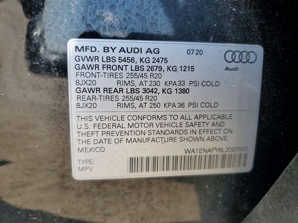 2020 AUDI Q5