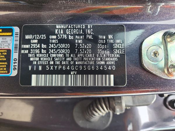 2025 KIA TELLURIDE