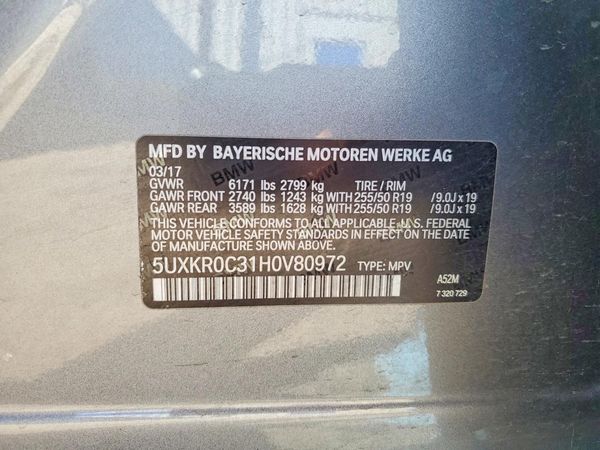 2017 BMW X5 xDrive35i