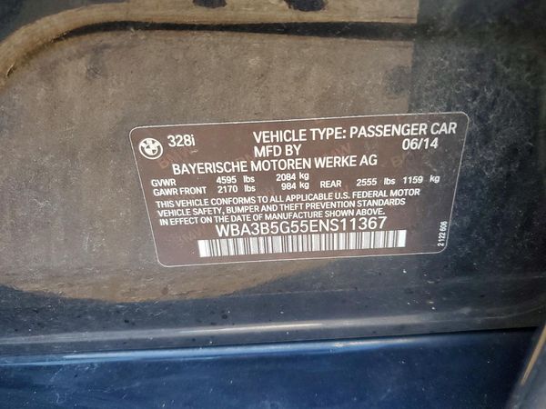 2014 BMW 328 xDrive SA