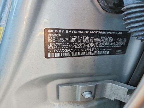 2016 BMW X3 xDrive28i