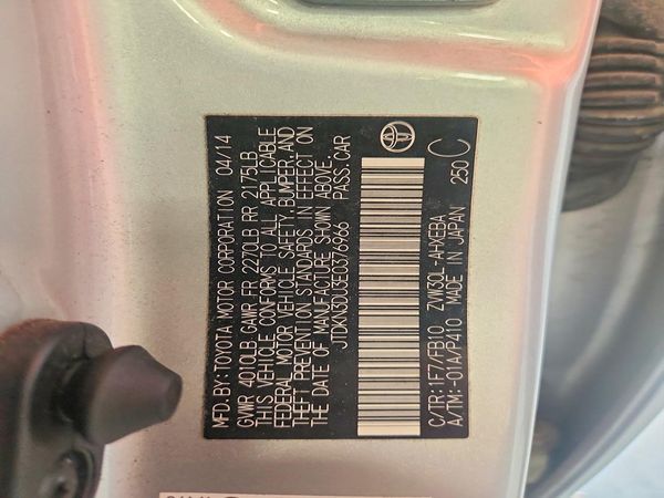 2014 TOYOTA PRIUS