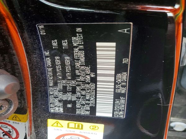 2016 LEXUS RX 350