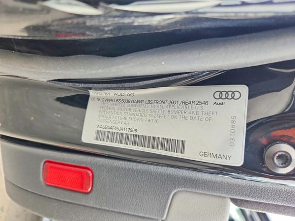 2018 AUDI S4/RS4