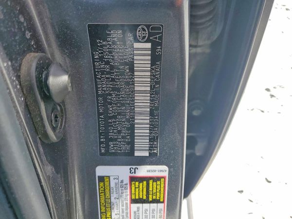 2013 TOYOTA COROLLA