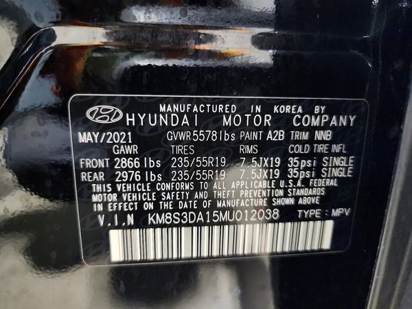 2021 HYUNDAI SANTA FE