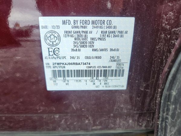 2024 FORD EDGE SEL