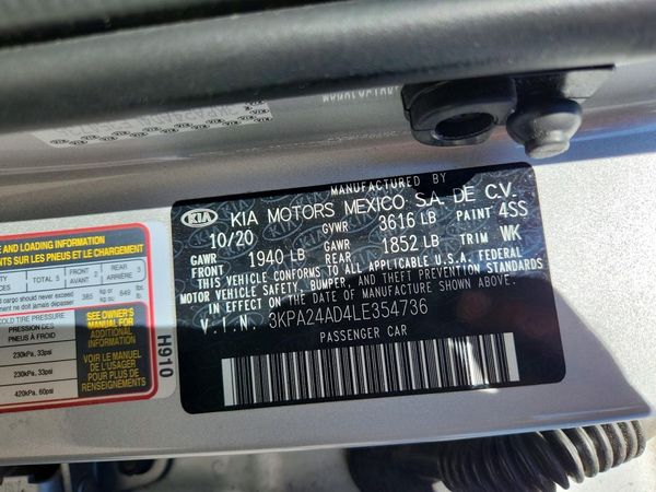 2020 KIA RIO