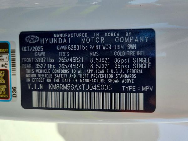 2026 HYUNDAI PALISADE