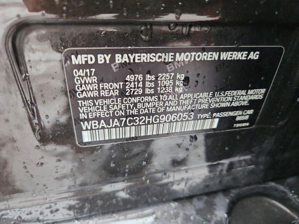 2017 BMW 530