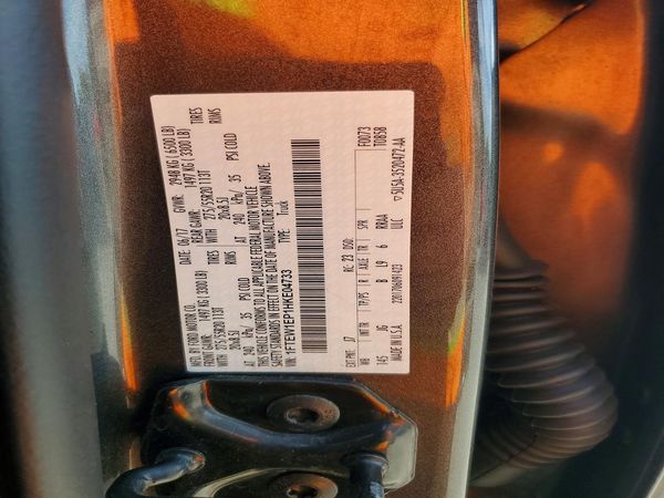 2017 FORD F150 SuperCrew — VINS