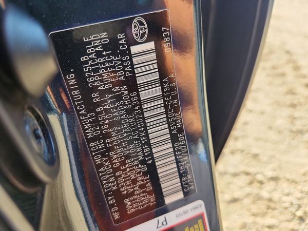2013 TOYOTA CAMRY