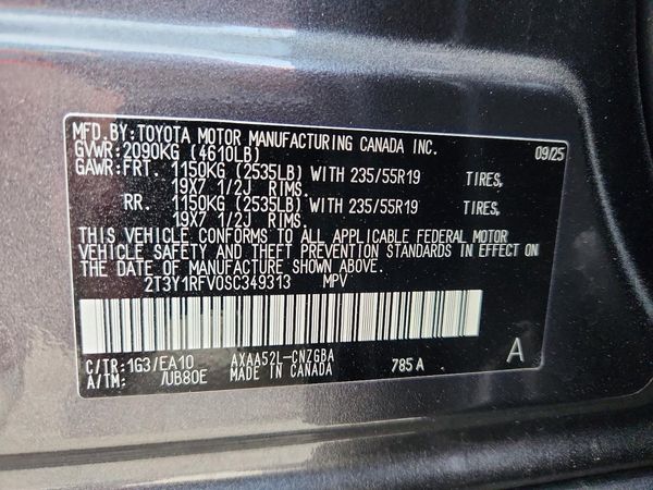 2025 TOYOTA RAV4