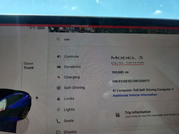 2022 TESLA MODEL 3