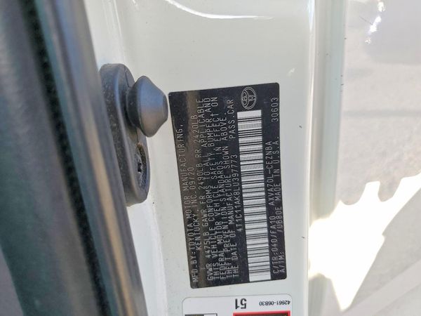 2020 TOYOTA CAMRY