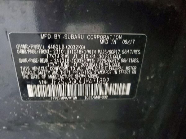 2018 SUBARU FORESTER Premium+ES