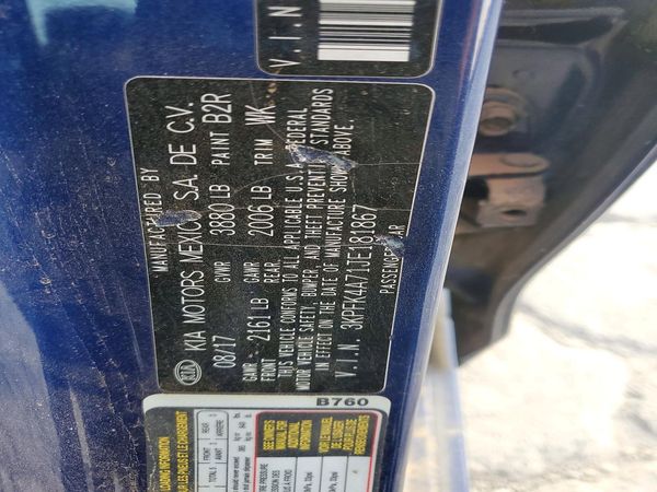 2018 KIA FORTE LX Base