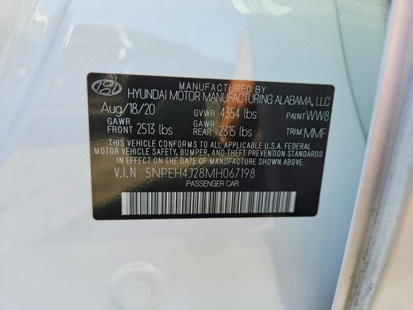 2021 HYUNDAI SONATA Limited