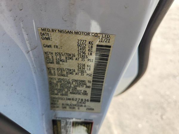 2022 NISSAN FRONTIER King Cab