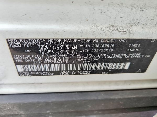 2021 TOYOTA RAV4