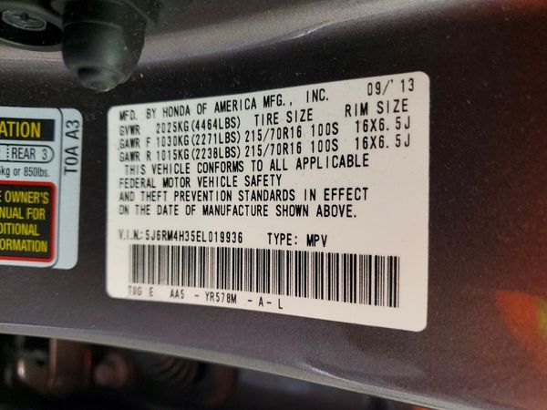 2014 HONDA CRV LX