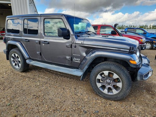 2019 JEEP WRANGLER UNLIMITED Unlimited Sahara — Passenger 3/4