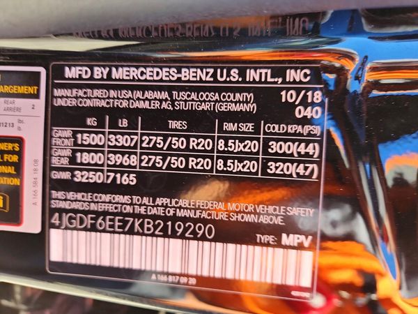 2019 MERCEDES-BENZ GLS