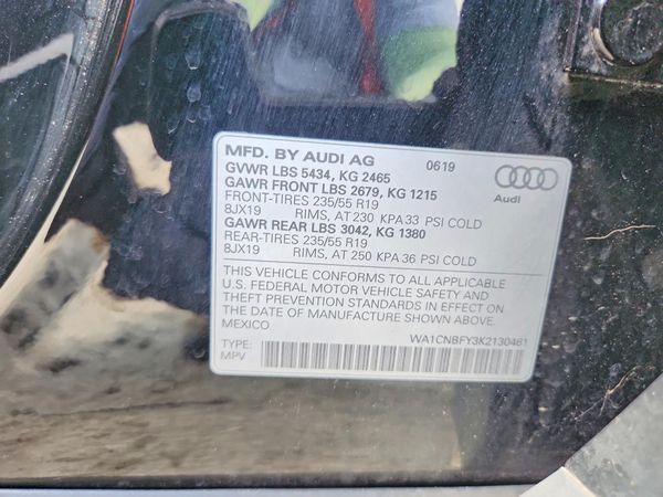 2019 AUDI Q5 quattro Prestige