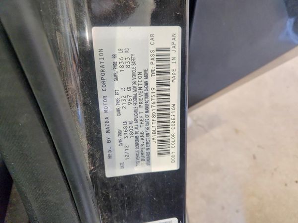 2013 MAZDA 3 SV/Base