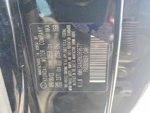 2022 HYUNDAI ELANTRA SEL w/ Convenience Pkg