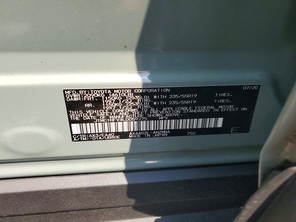 2020 TOYOTA RAV4