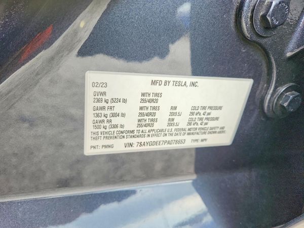 2023 TESLA MODEL Y