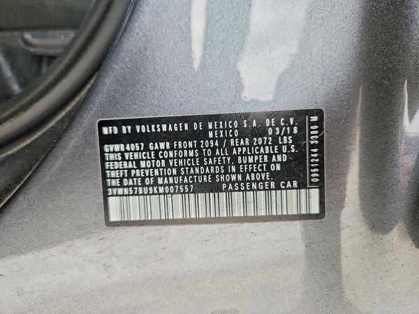 2019 VOLKSWAGEN JETTA