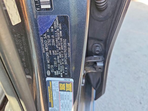 2019 KIA FORTE FE/LX/LXS