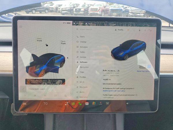 2021 TESLA MODEL 3 — ODOM