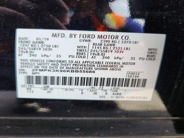 2019 FORD EDGE