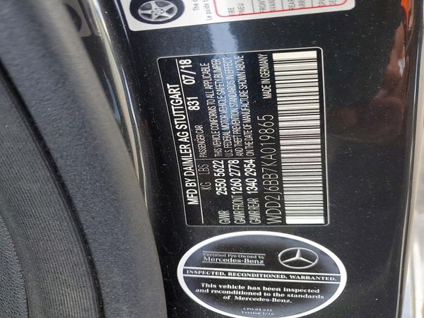 2019 MERCEDES-BENZ CLS