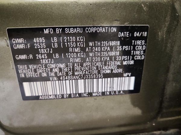 2018 SUBARU OUTBACK Limited+M/R+ES+NAVI
