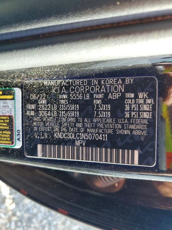 2022 KIA EV6