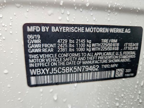 2019 BMW X2