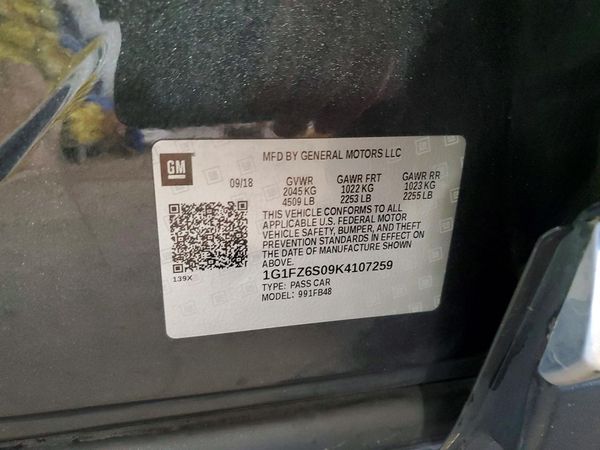2019 CHEVROLET BOLT EV Premier