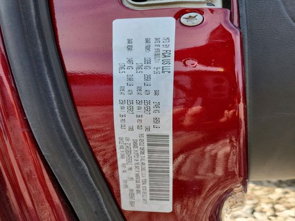 2017 DODGE GRAND CARAVAN — VINS