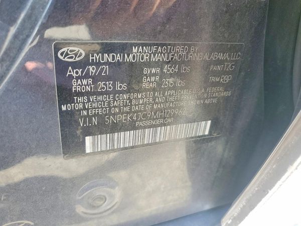 2021 HYUNDAI SONATA