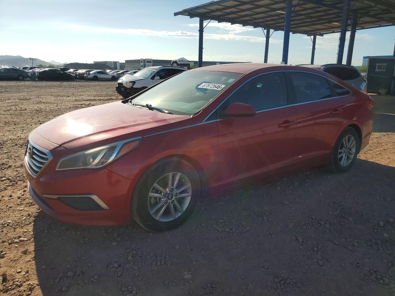 2017 HYUNDAI SONATA SE, Eco — Front 3/4