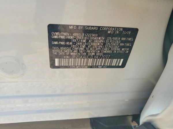 2020 SUBARU FORESTER Ltd+ES+NAVI(HK)+KA