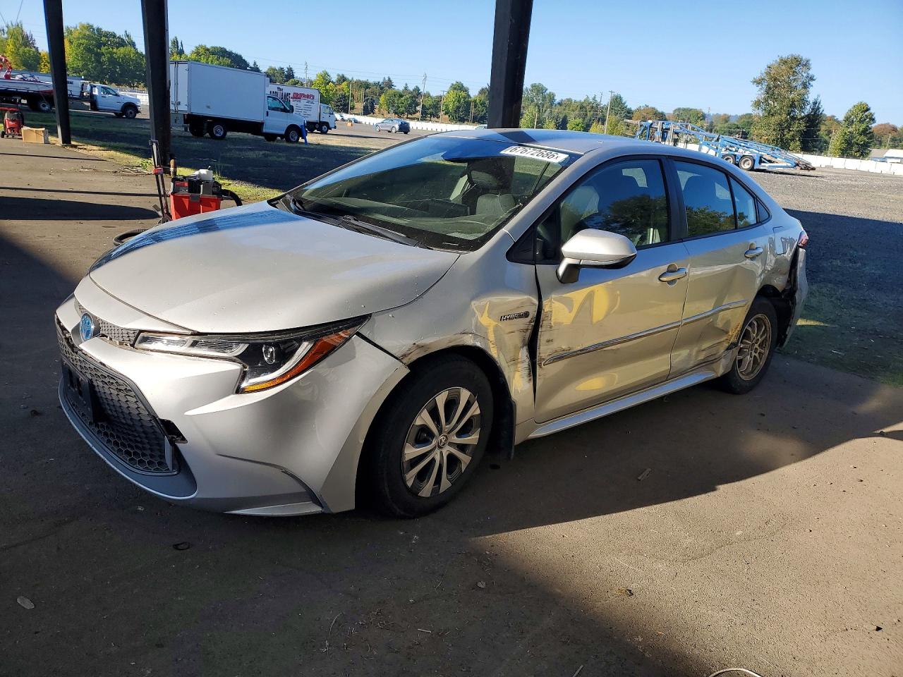 2020 TOYOTA COROLLA LE — Front 3/4