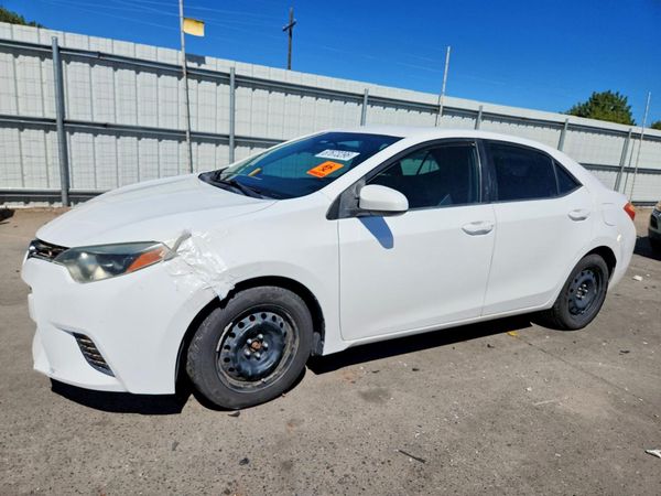 2016 TOYOTA COROLLA L/LE — Front 3/4
