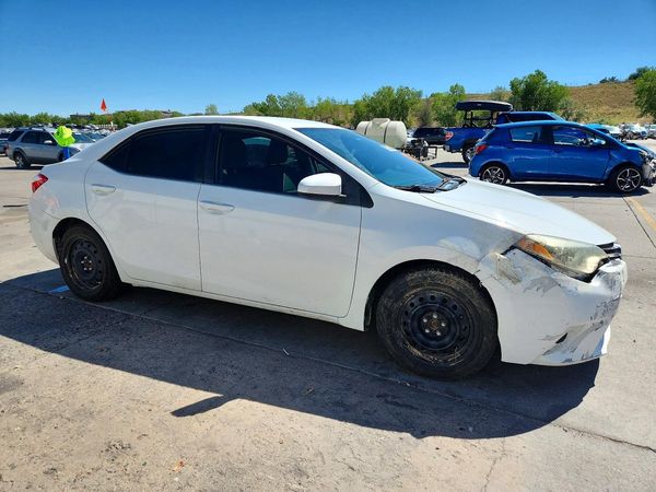 2016 TOYOTA COROLLA L/LE — Passenger 3/4