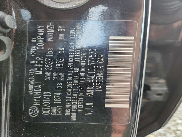 2013 HYUNDAI ACCENT GLS Premium/ SE