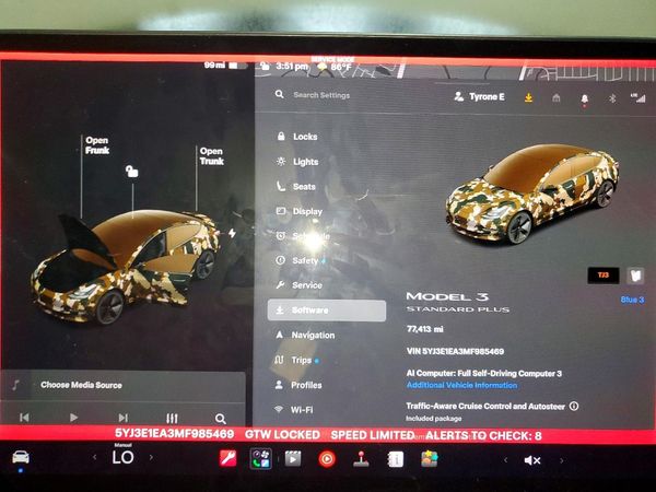 2021 TESLA MODEL 3